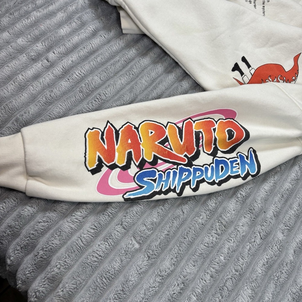 Naruto Hoodie Size 11-12 Youth Zara Pullover Hooded‎ Sweatshirt - Picture 6 of 15